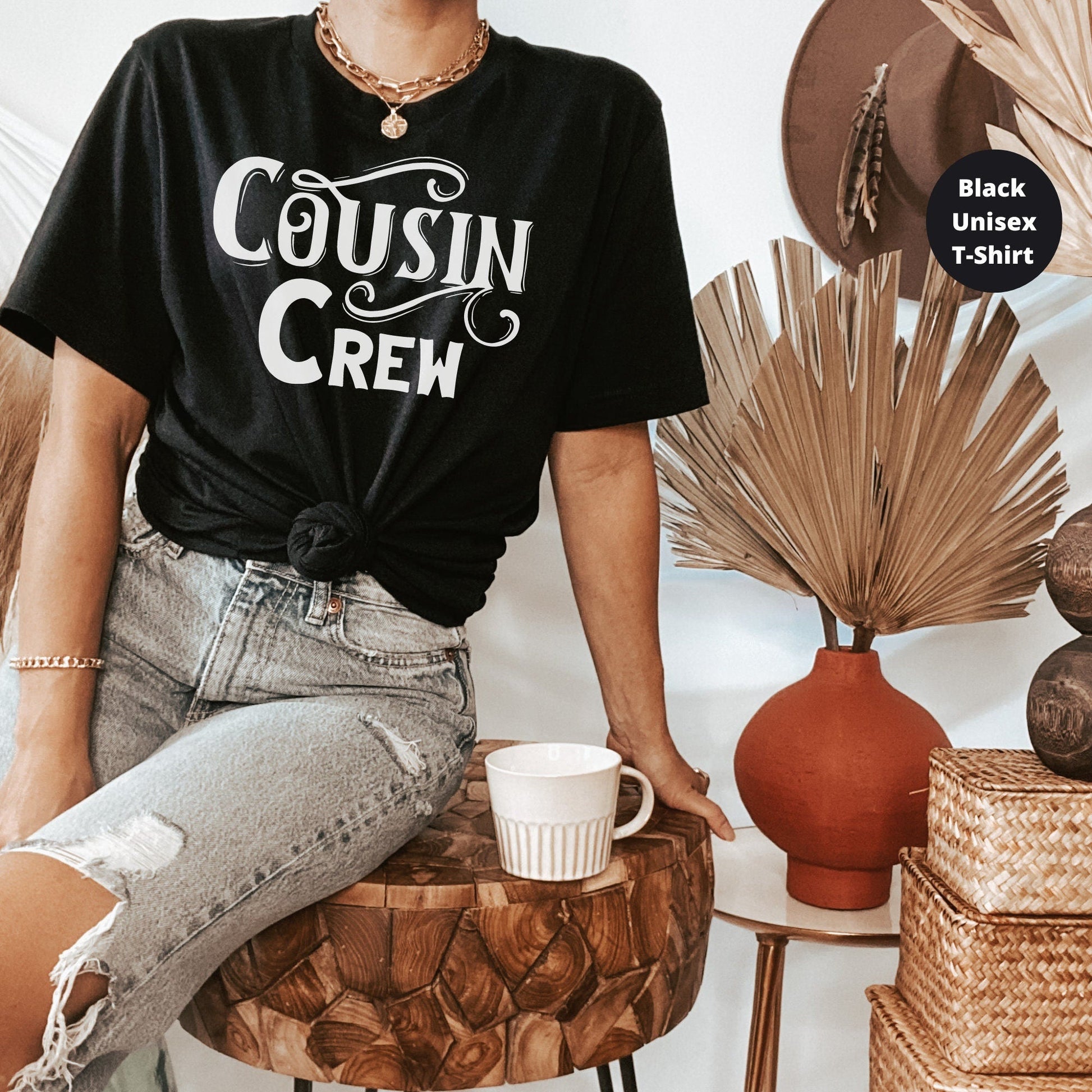 Cousin Crew Shirt – Matching Family Reunion Tee for Cousins Trip, Cruise Vacation, or Group Getaways 2025 - HMDesignStudioUS