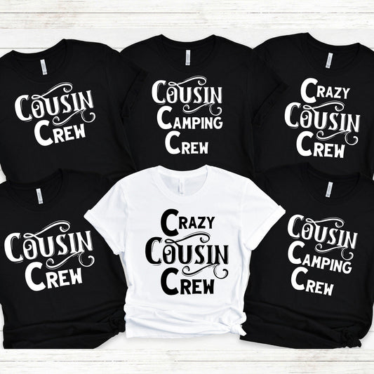 Cousin Crew Shirt – Matching Family Reunion Tee for Cousins Trip, Cruise Vacation, or Group Getaways 2025 - HMDesignStudioUS