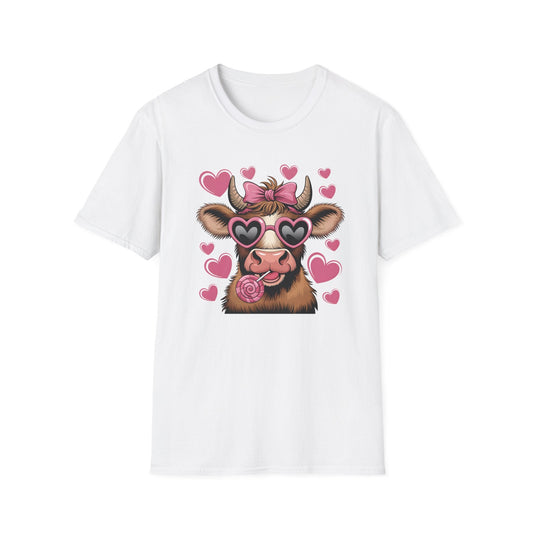 Cow Valentine's Day Shirt - HMDesignStudioUS