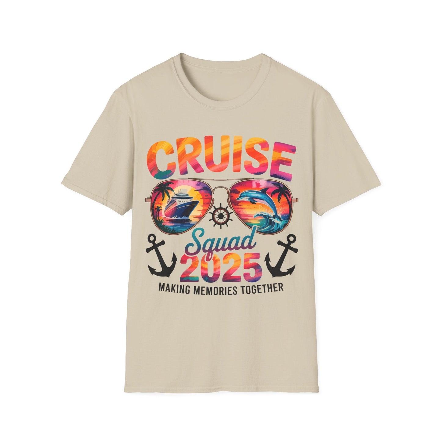 Cruise Squad Together T-Shirt, Unisex Tee, Vacation Apparel, Family Cruise Shirt, Summer Travel Gear - HMDesignStudioUS