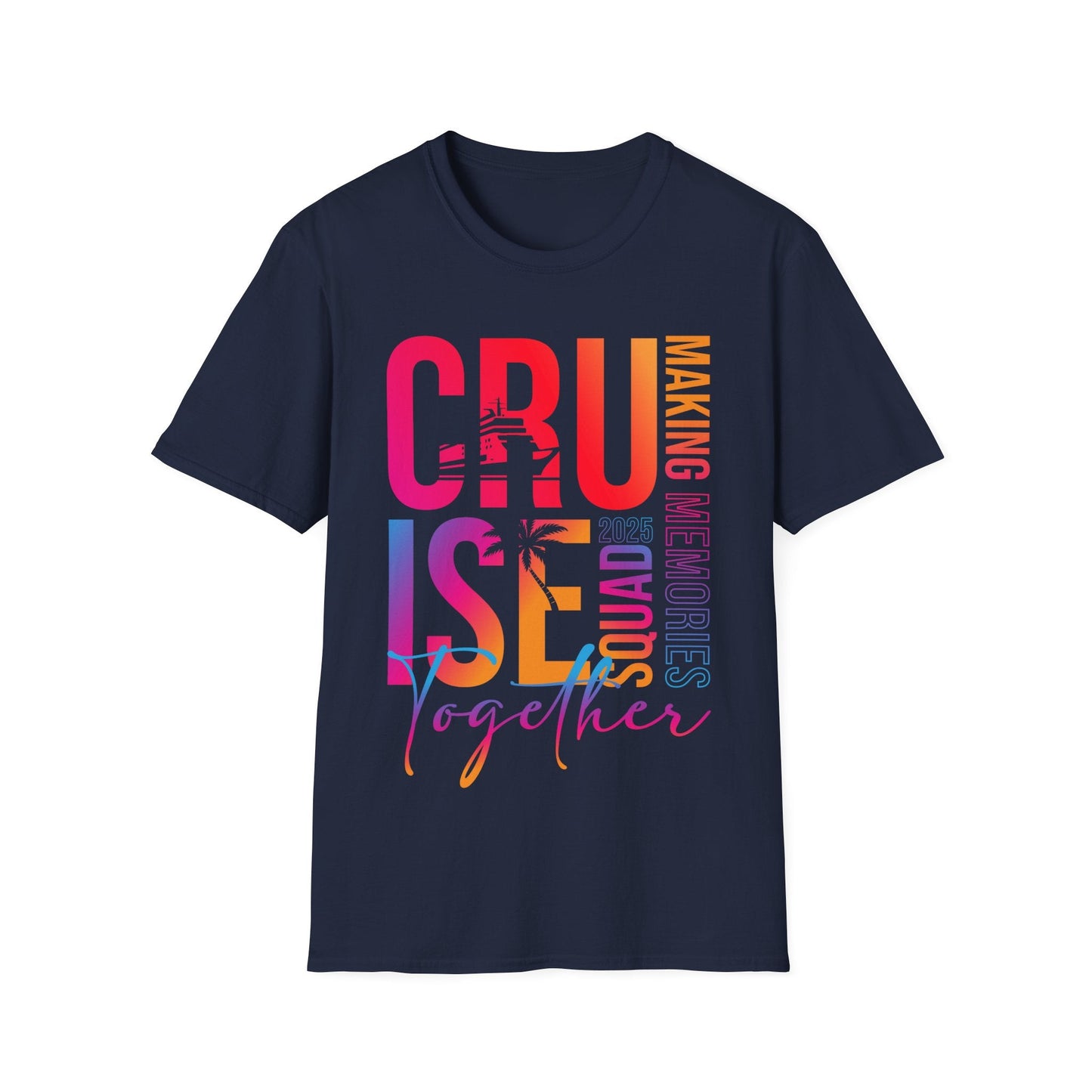 Cruise Squad Together T-Shirt, Unisex Tee, Vacation Apparel, Family Cruise Shirt, Summer Travel Gear - HMDesignStudioUS