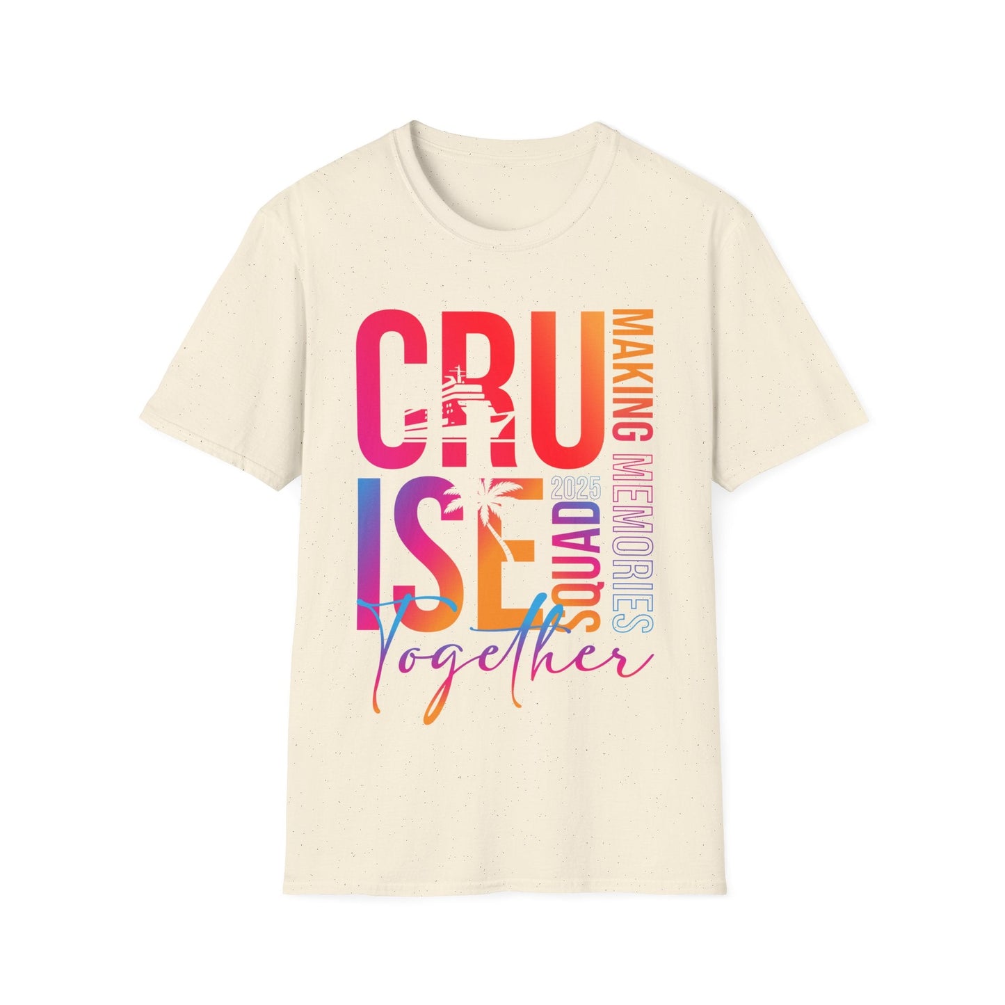 Cruise Squad Together T-Shirt, Unisex Tee, Vacation Apparel, Family Cruise Shirt, Summer Travel Gear - HMDesignStudioUS