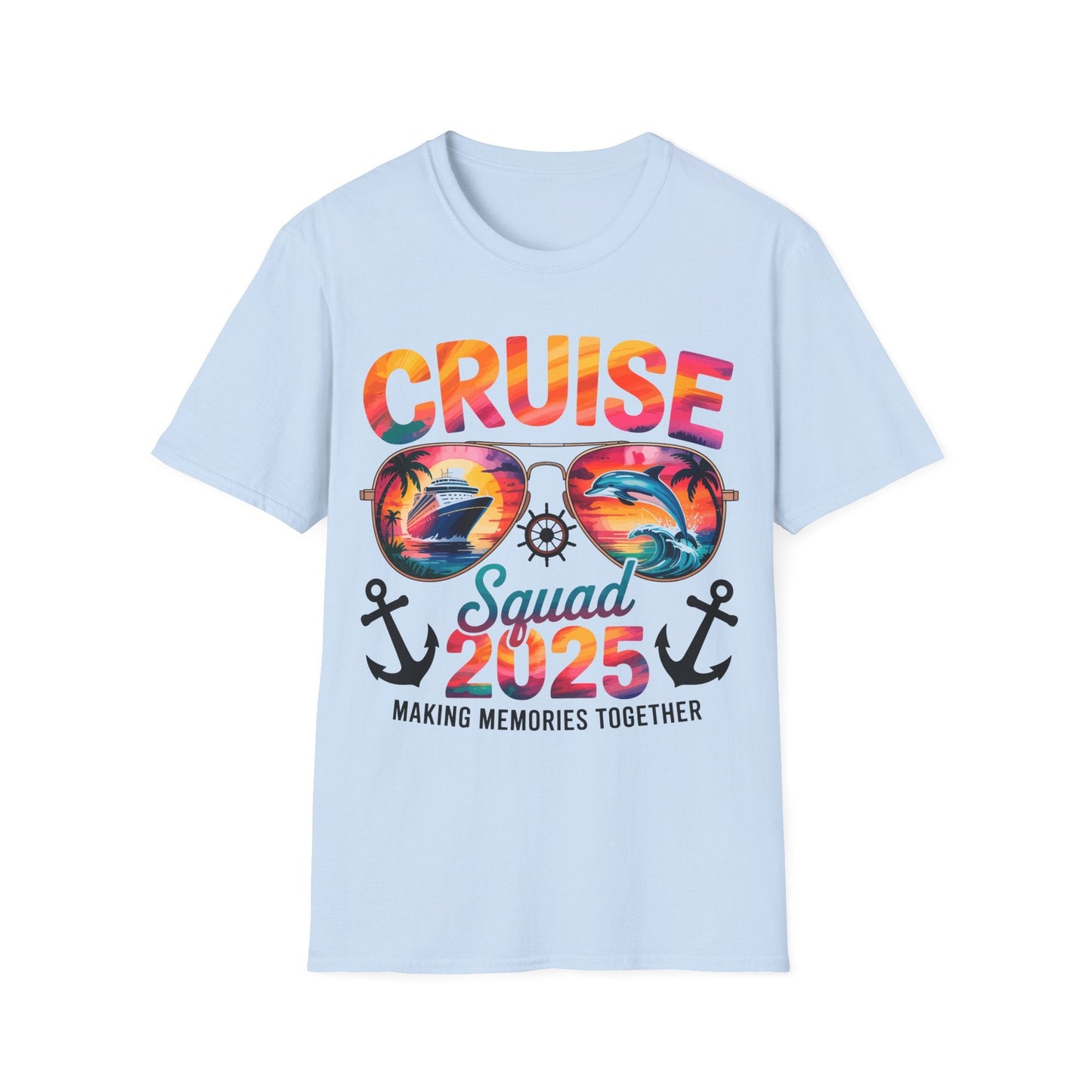 Cruise Squad Together T-Shirt, Unisex Tee, Vacation Apparel, Family Cruise Shirt, Summer Travel Gear - HMDesignStudioUS
