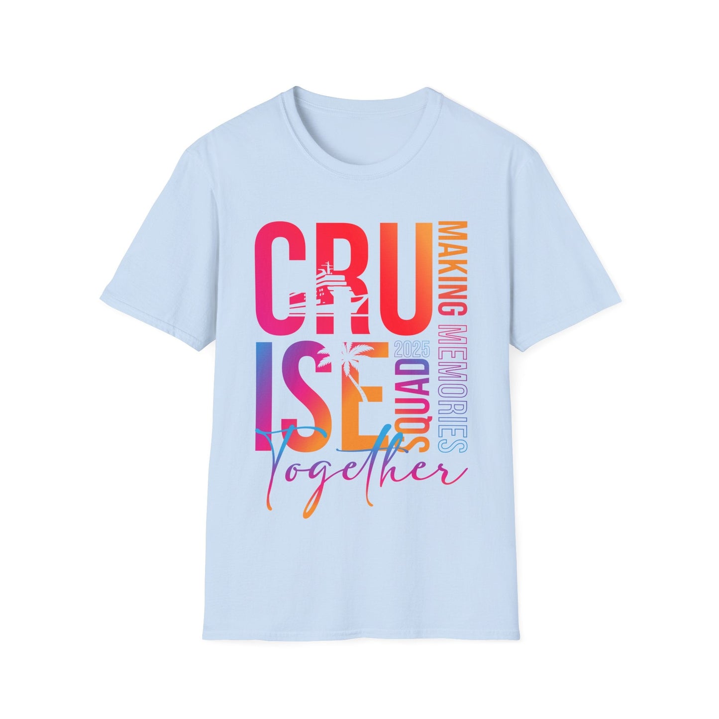 Cruise Squad Together T-Shirt, Unisex Tee, Vacation Apparel, Family Cruise Shirt, Summer Travel Gear - HMDesignStudioUS