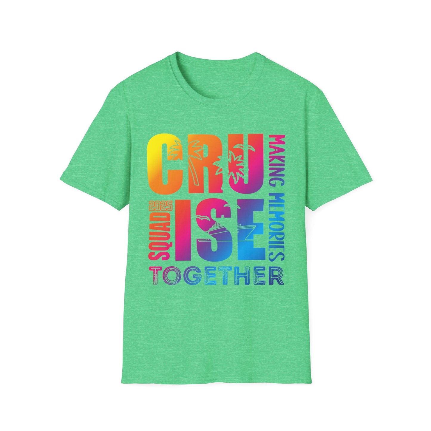 Cruise Squad Together T-Shirt, Unisex Tee, Vacation Apparel, Family Cruise Shirt, Summer Travel Gear - HMDesignStudioUS