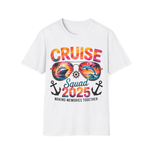 Cruise Squad Together T-Shirt, Unisex Tee, Vacation Apparel, Family Cruise Shirt, Summer Travel Gear - HMDesignStudioUS