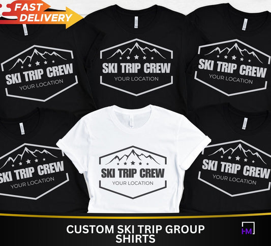 Custom Ski Trip Shirts - HMDesignStudioUS