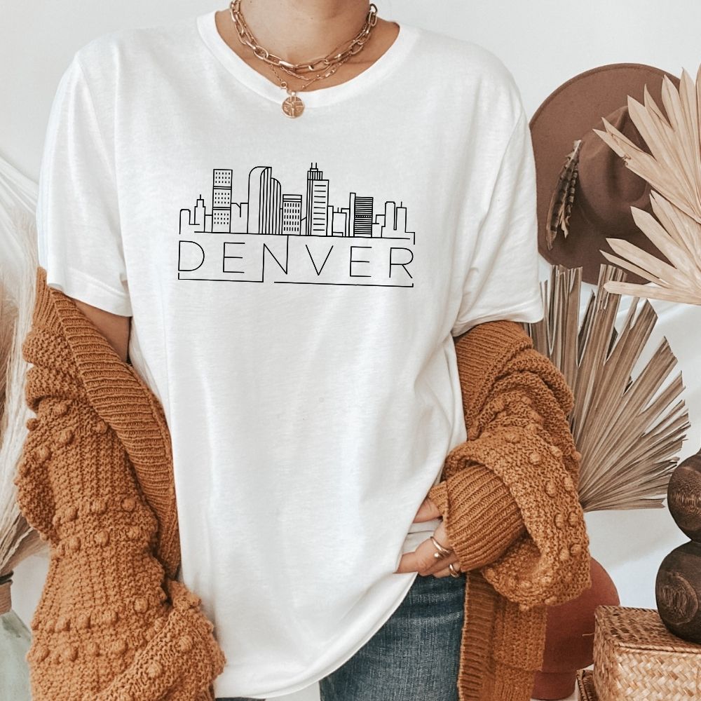 Denver Skyline Shirt - HMDesignStudioUS