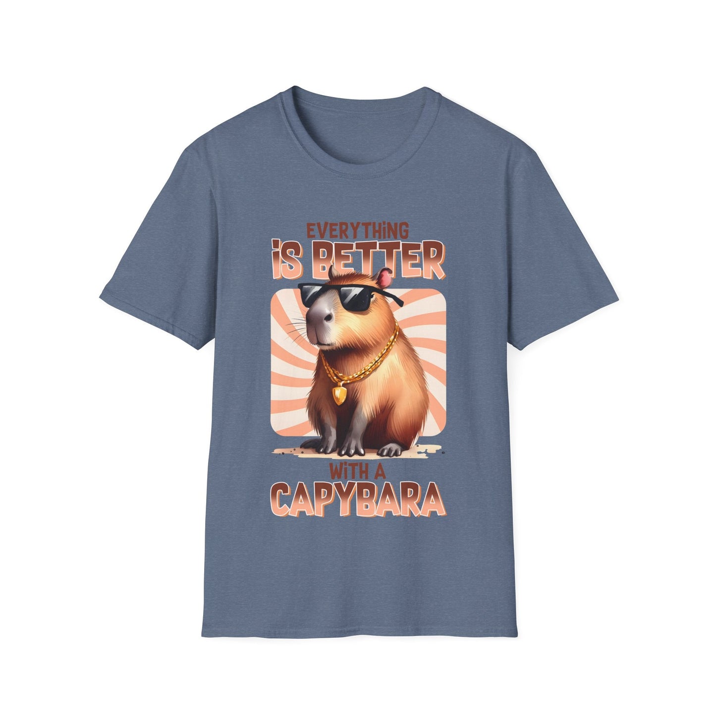 Everything Is Better with a Capybara T-Shirt - HMDesignStudioUS