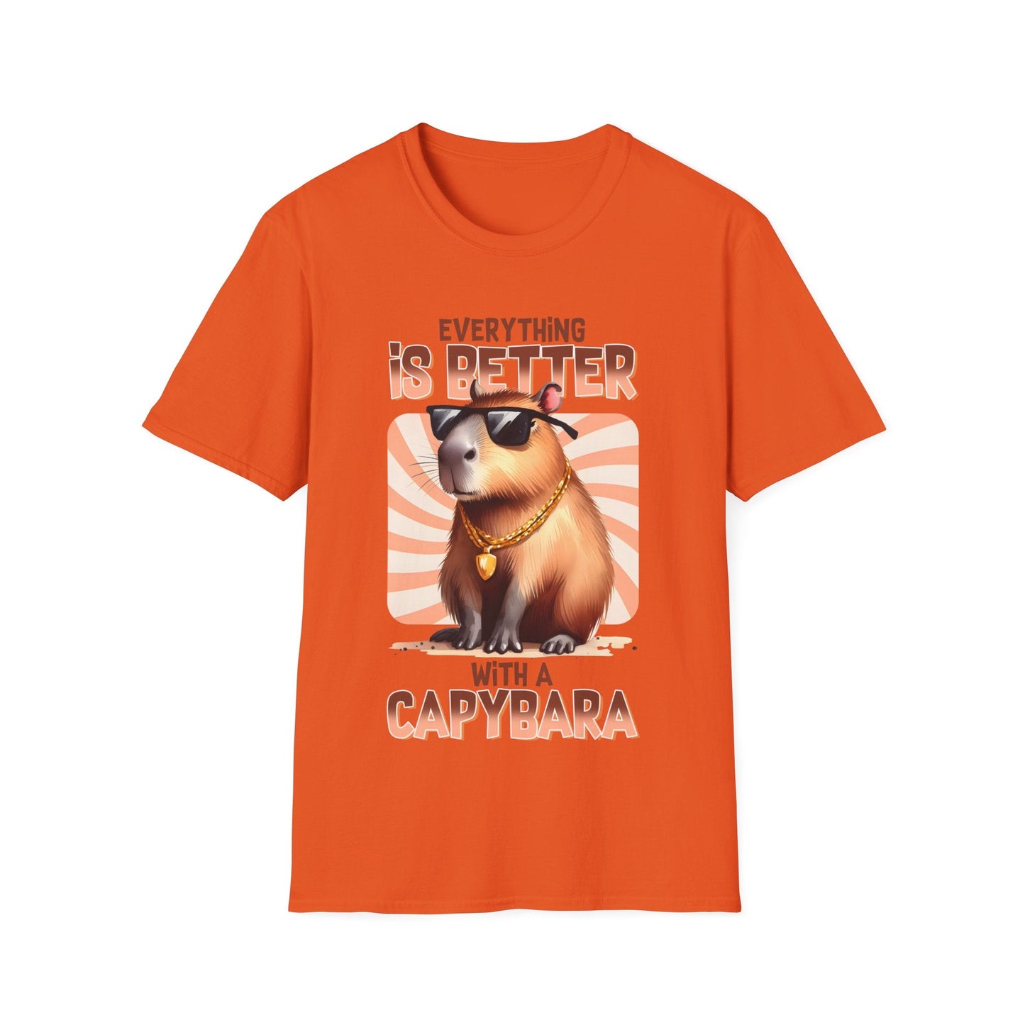 Everything Is Better with a Capybara T-Shirt - HMDesignStudioUS