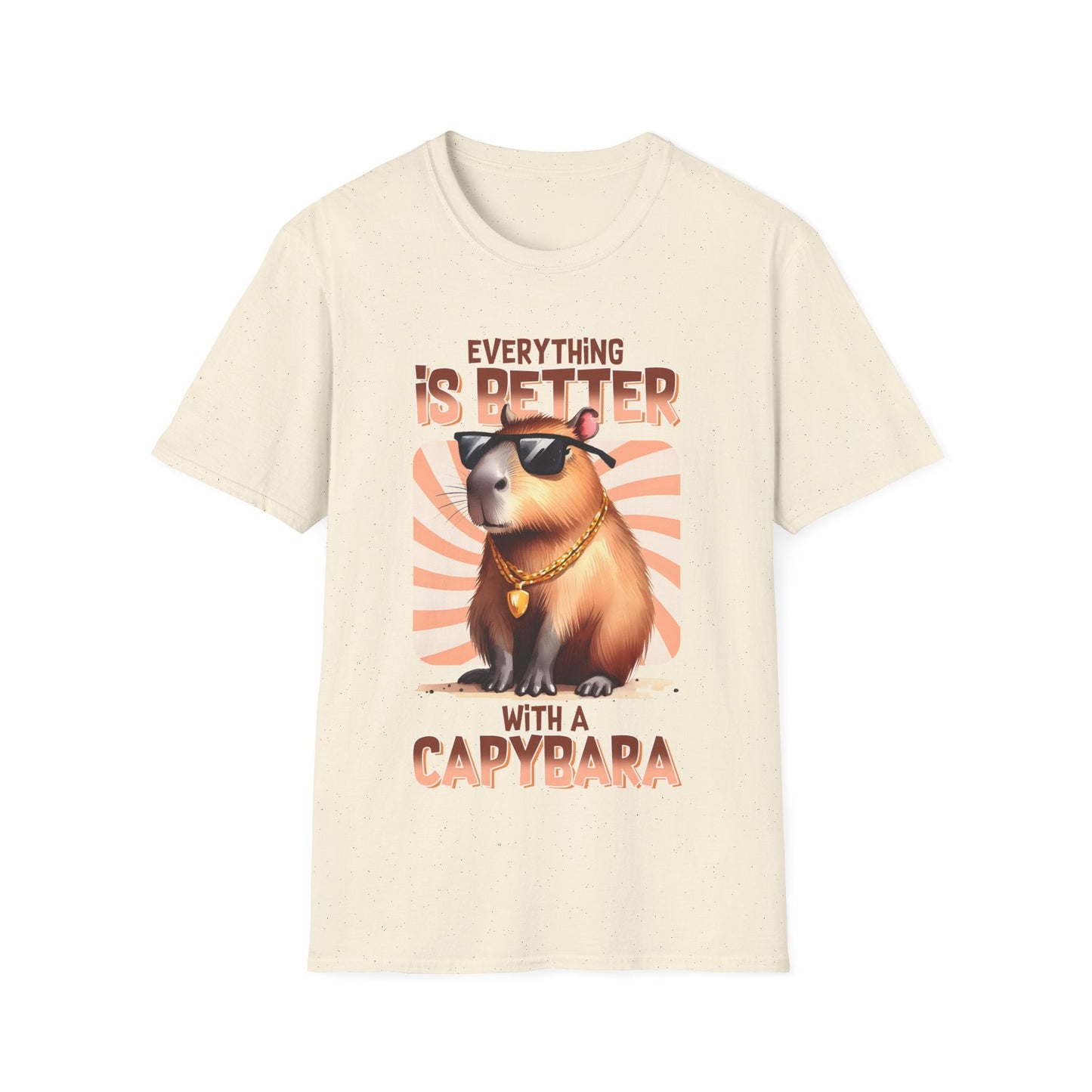 Everything Is Better with a Capybara T-Shirt - HMDesignStudioUS