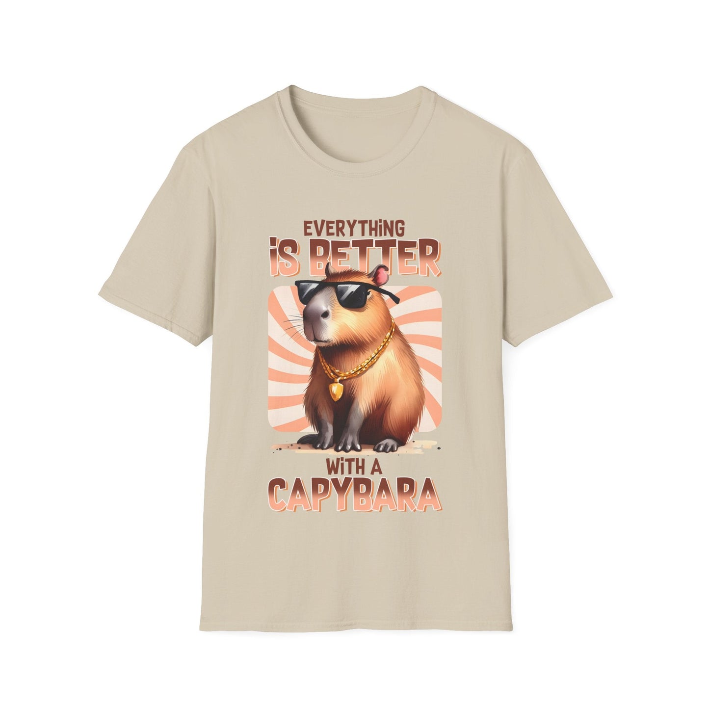 Everything Is Better with a Capybara T-Shirt - HMDesignStudioUS
