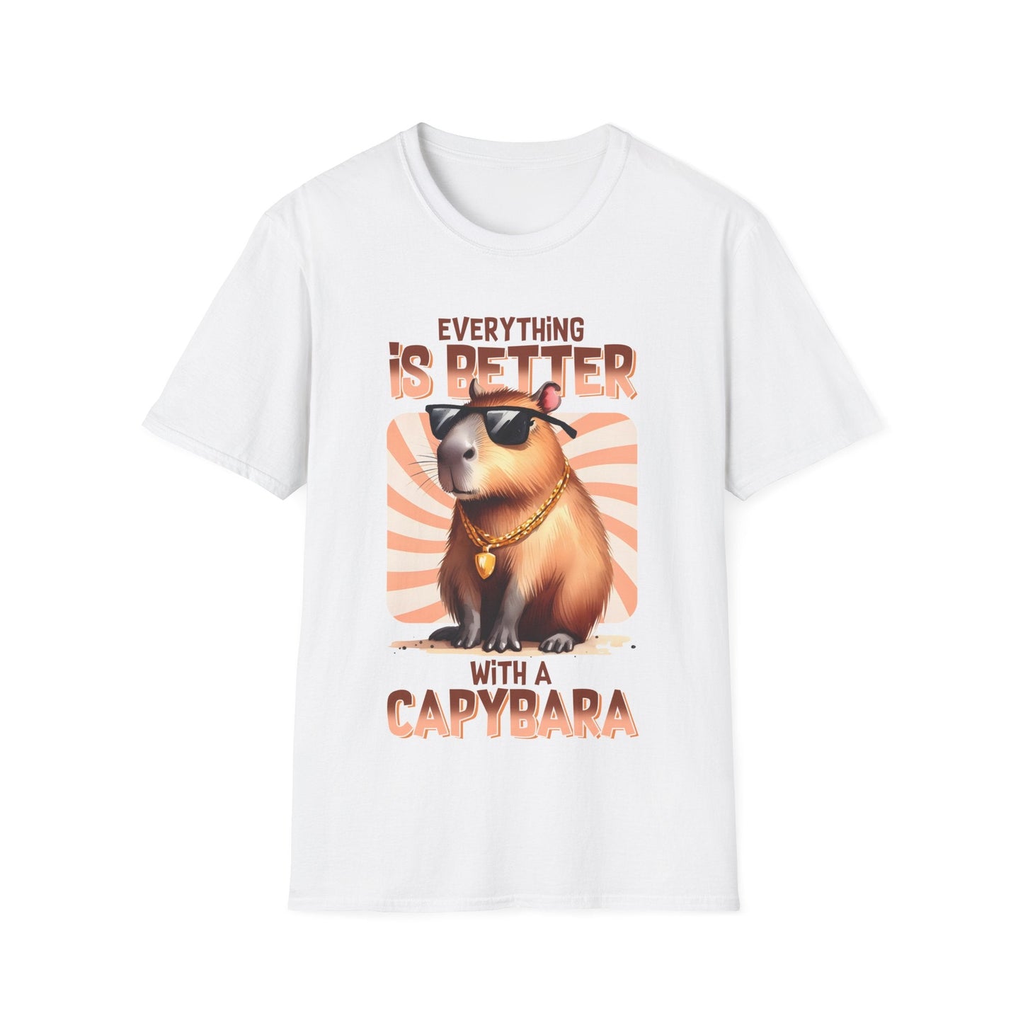 Everything Is Better with a Capybara T-Shirt - HMDesignStudioUS