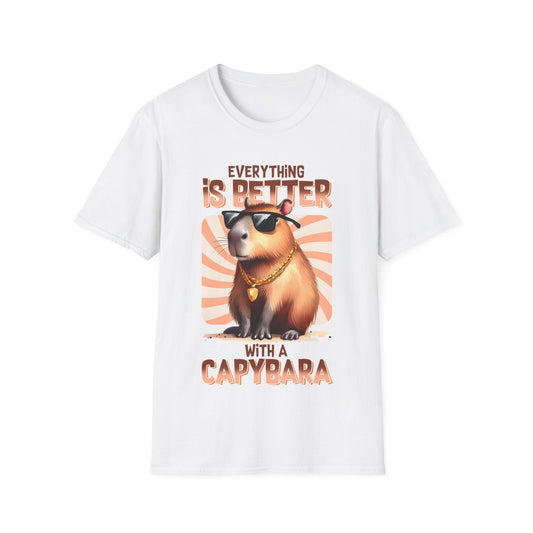 Everything Is Better with a Capybara T-Shirt - HMDesignStudioUS