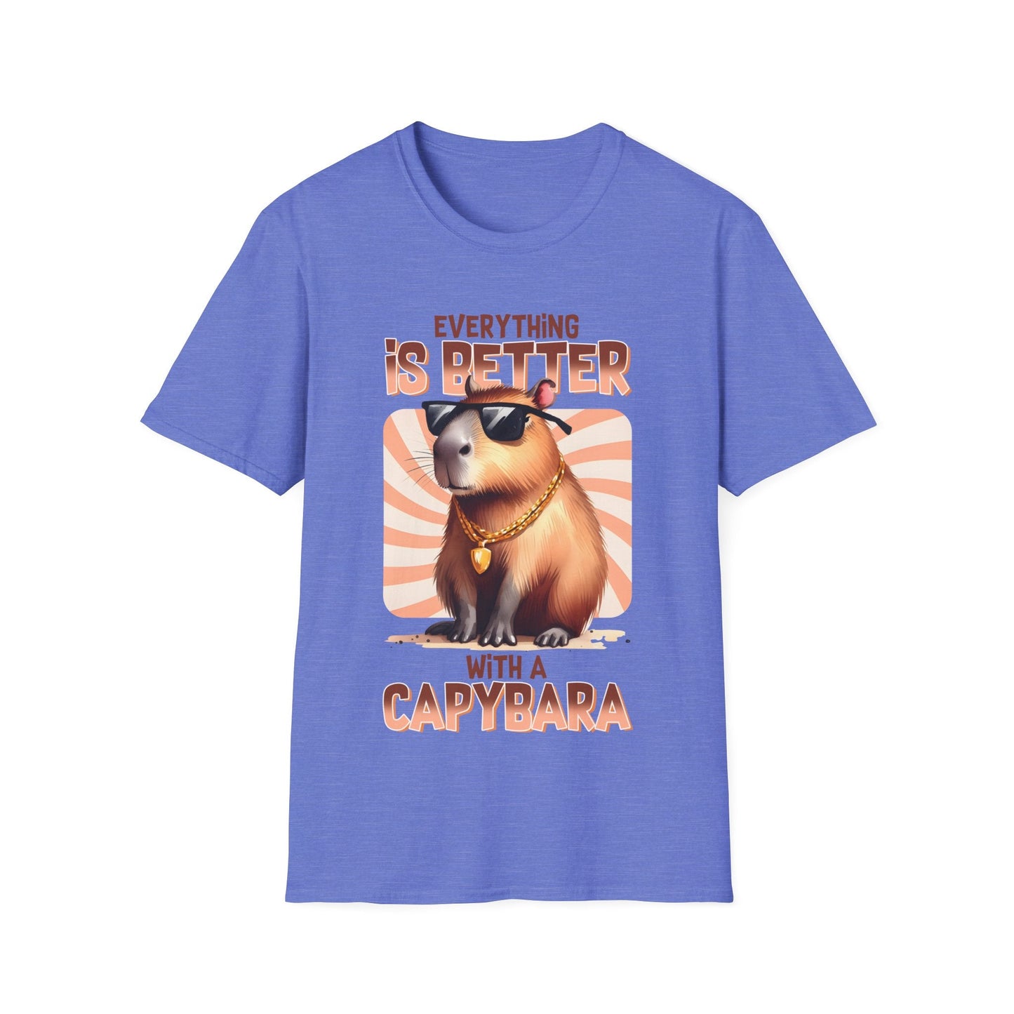 Everything Is Better with a Capybara T-Shirt - HMDesignStudioUS