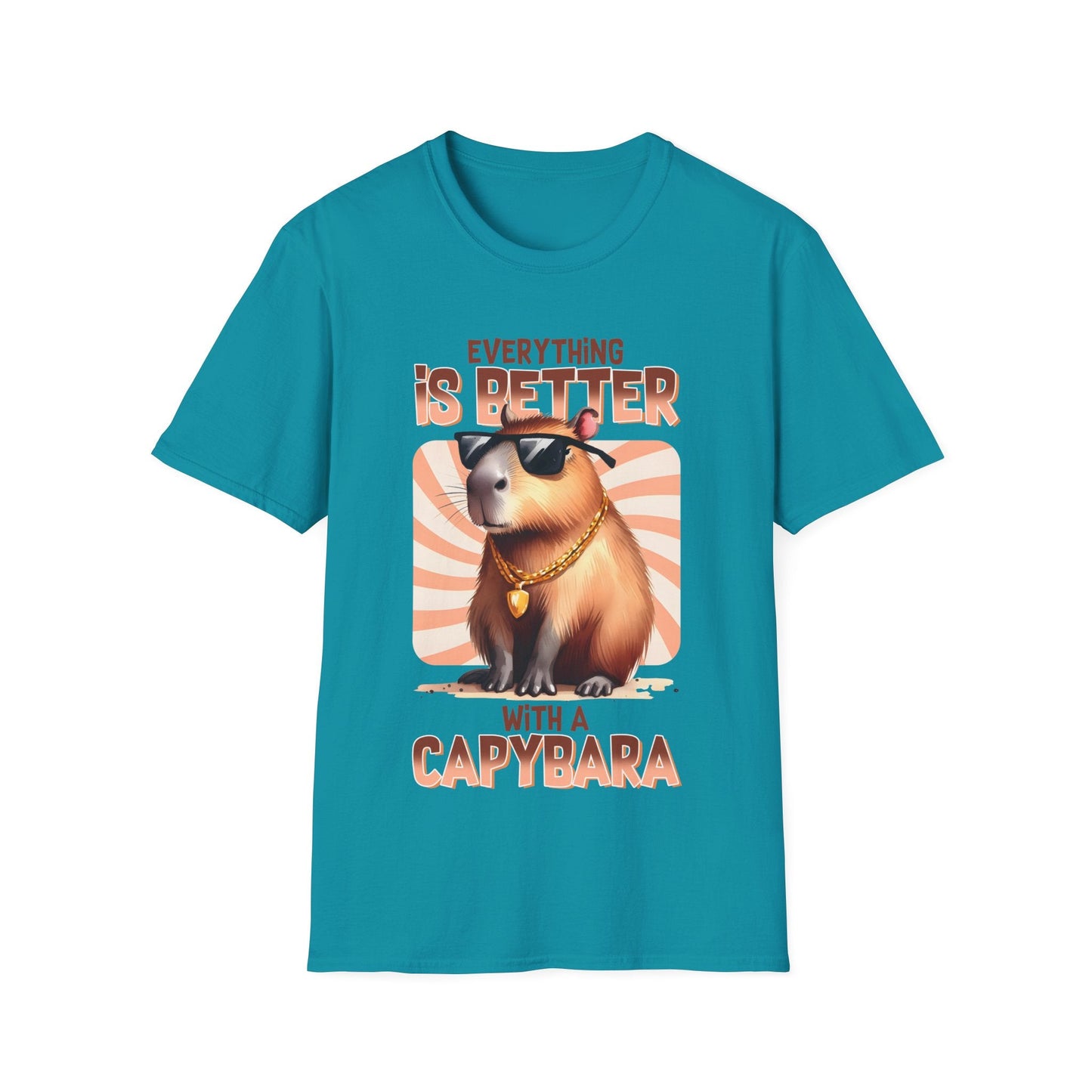 Everything Is Better with a Capybara T-Shirt - HMDesignStudioUS