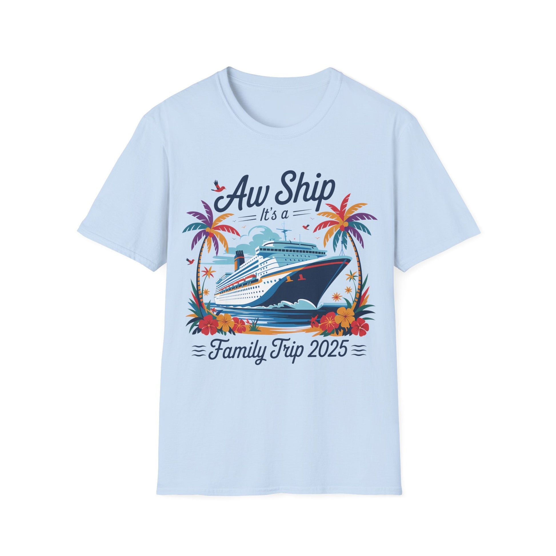 Family Cruise T-Shirt, Vacation Tee, Summer Trip Shirt, Group Tour Apparel, Customizable Family Wear - HMDesignStudioUS