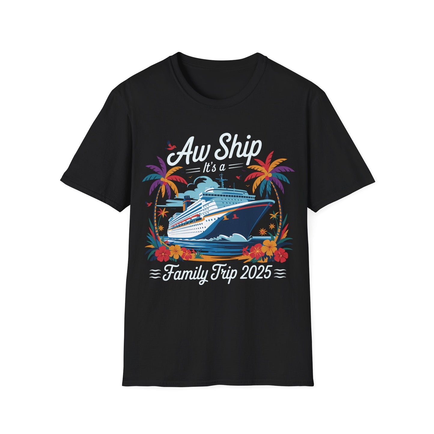 Family Cruise T-Shirt, Vacation Tee, Summer Trip Shirt, Group Tour Apparel, Customizable Family Wear - HMDesignStudioUS