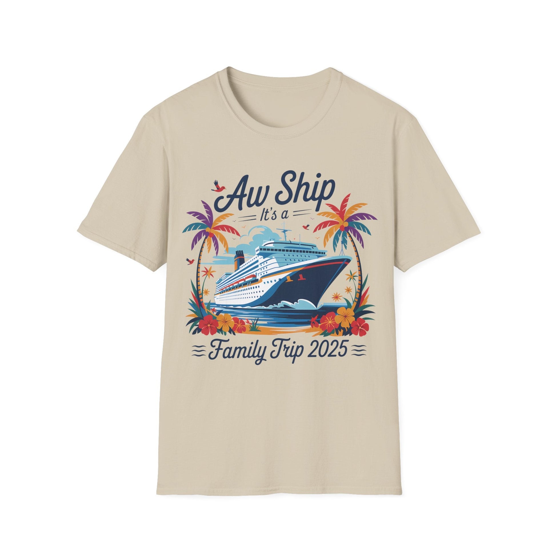 Family Cruise T-Shirt, Vacation Tee, Summer Trip Shirt, Group Tour Apparel, Customizable Family Wear - HMDesignStudioUS