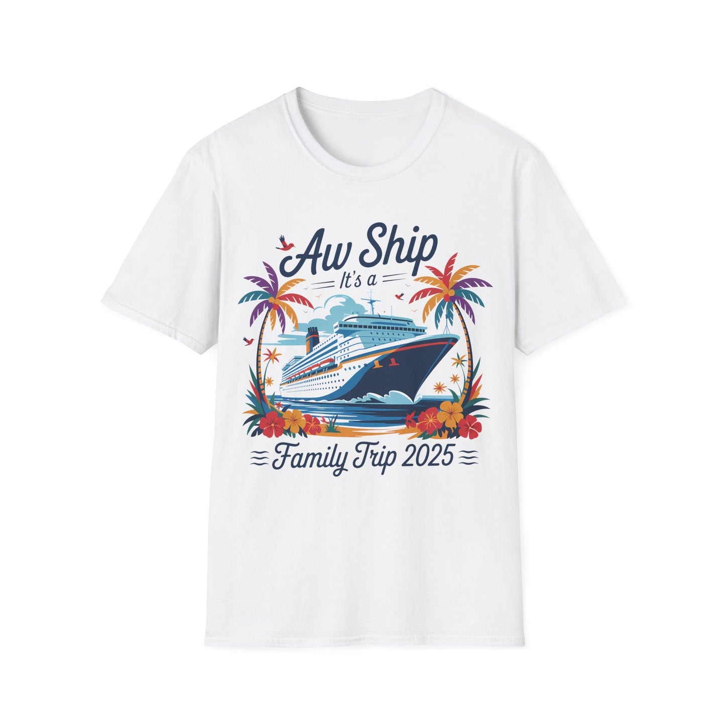 Family Cruise T-Shirt, Vacation Tee, Summer Trip Shirt, Group Tour Apparel, Customizable Family Wear - HMDesignStudioUS