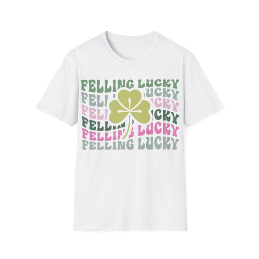 Feeling Lucky St. Patty's Day Retro T-Shirt - HMDesignStudioUS