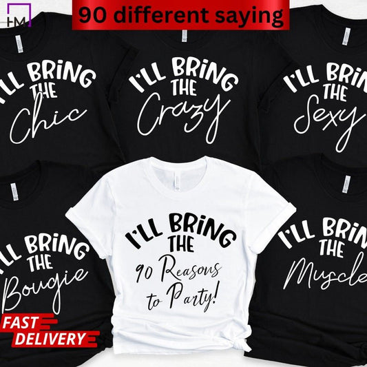 Funny 90th Birthday Party Shirts for Families - HMDesignStudioUS