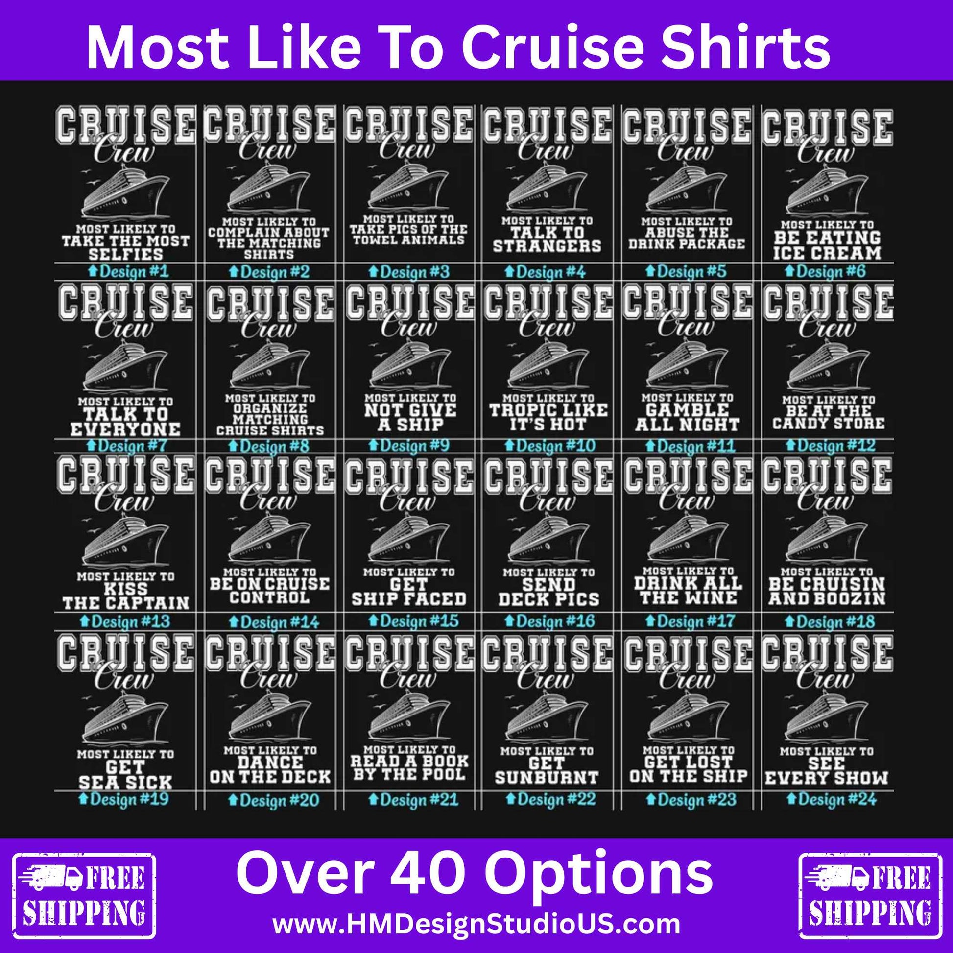 Funny Cruise Shirts | Custom Nutrition Label Tees - HMDesignStudioUS