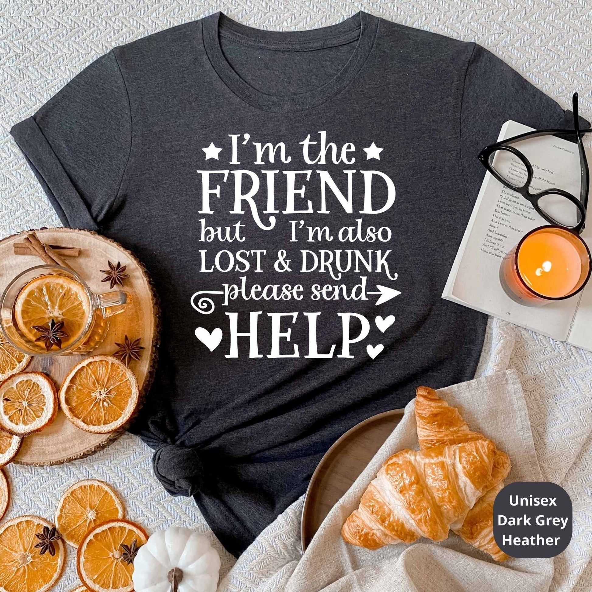 Funny Matching Girls Trip Shirts – Group Tees with Different Sayings for Bachelorette Party, Sisters Trip, Summer Vacation, Road Trip, or Best Friends - HMDesignStudioUS