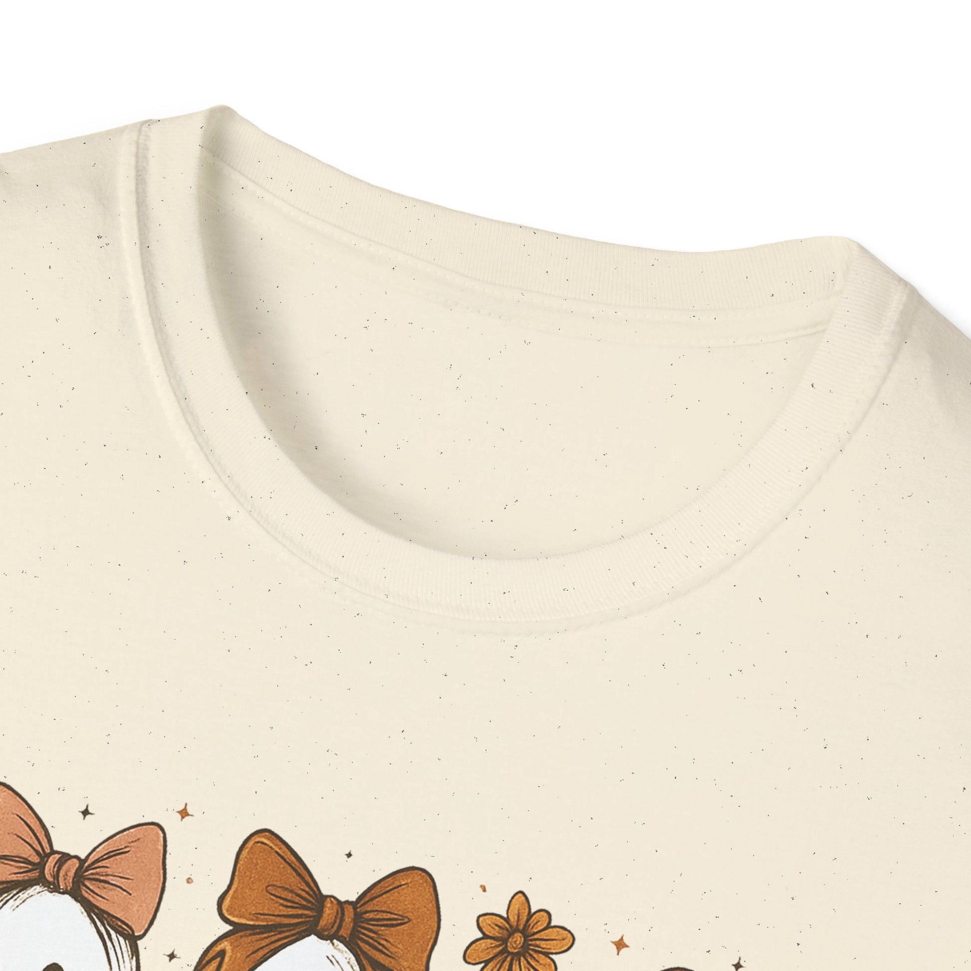 Halloween Squad Ghouls T-Shirt, Unisex Softstyle Tee for Fall Festivities, Cute Ghost Graphic Shirt, Autumn Gift, Spooky Season Apparel - HMDesignStudioUS