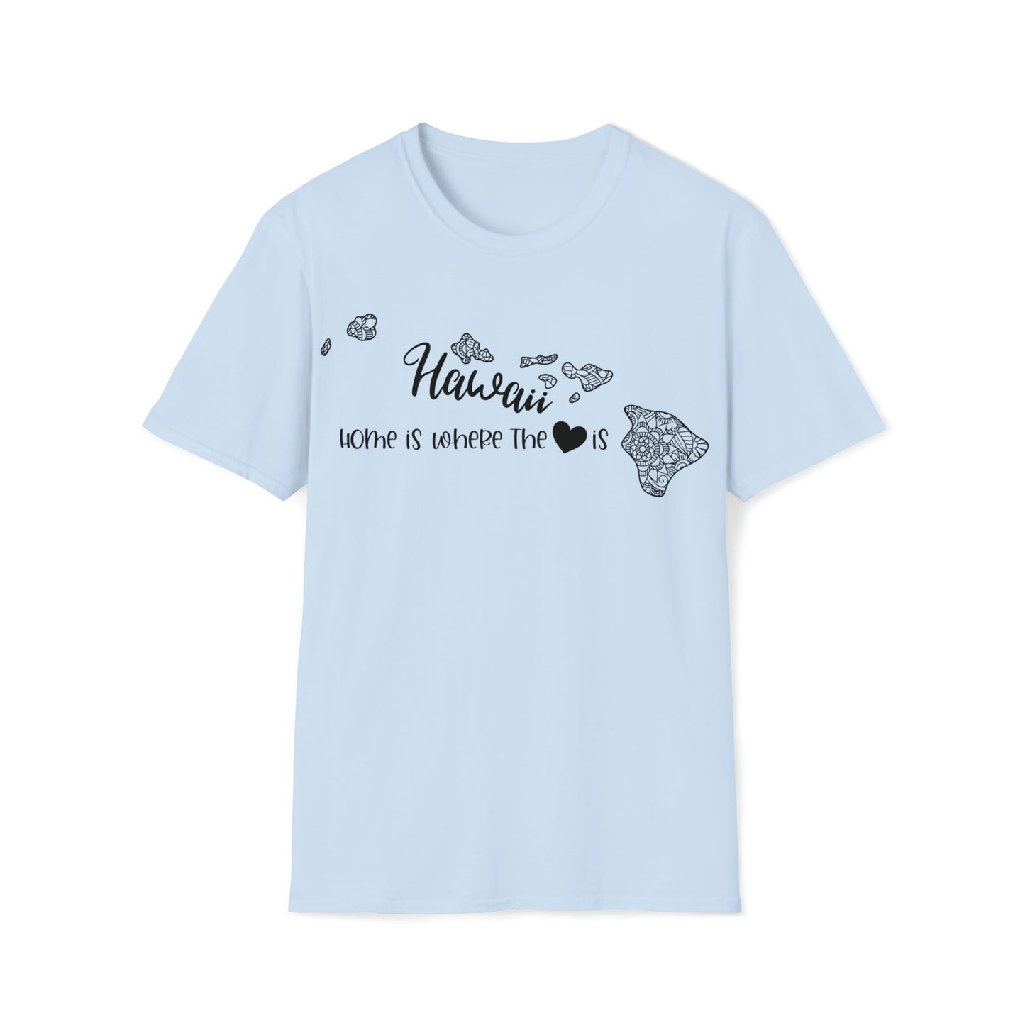 Hawaii is Where the Heart is T-Shirt - HMDesignStudioUS