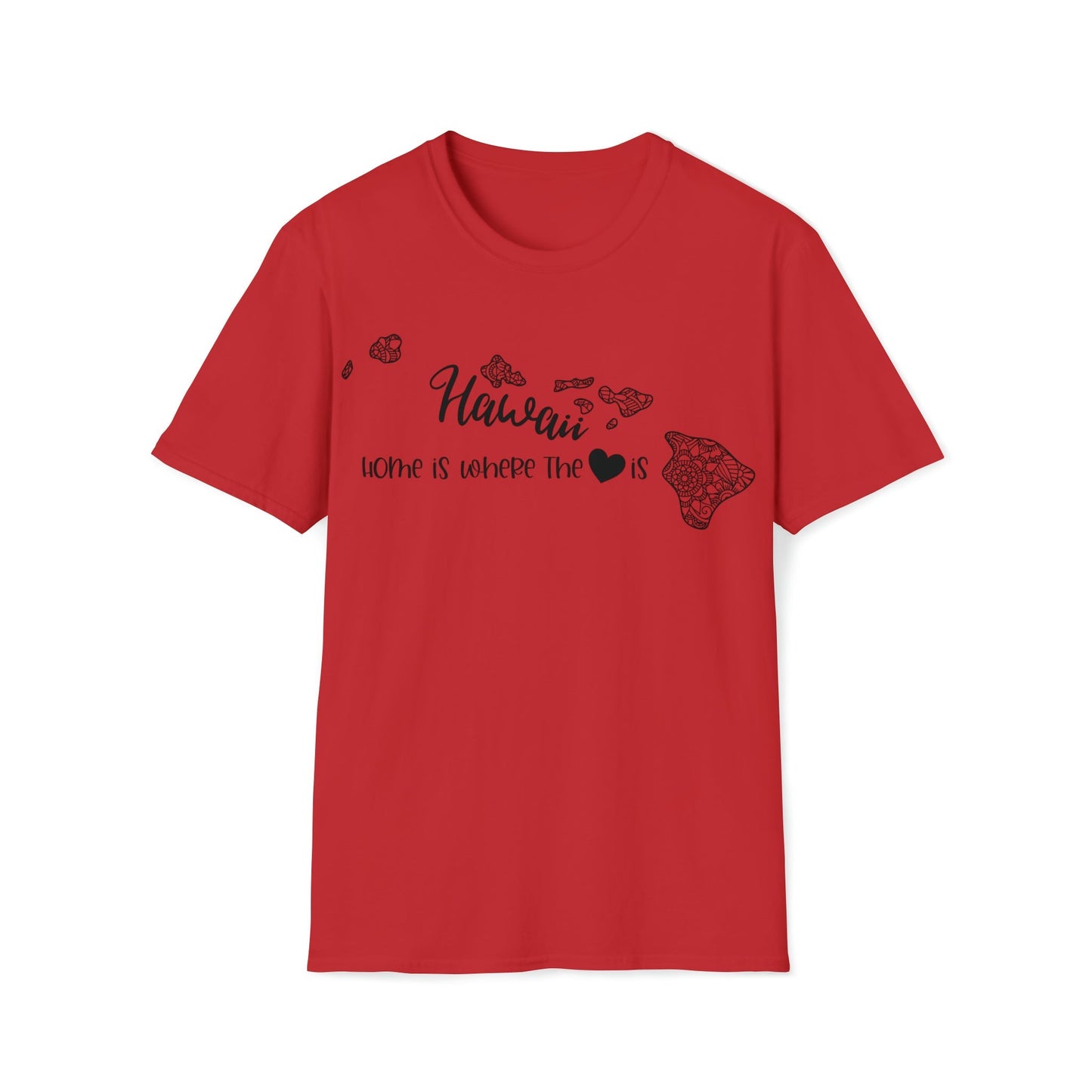 Hawaii is Where the Heart is T-Shirt - HMDesignStudioUS