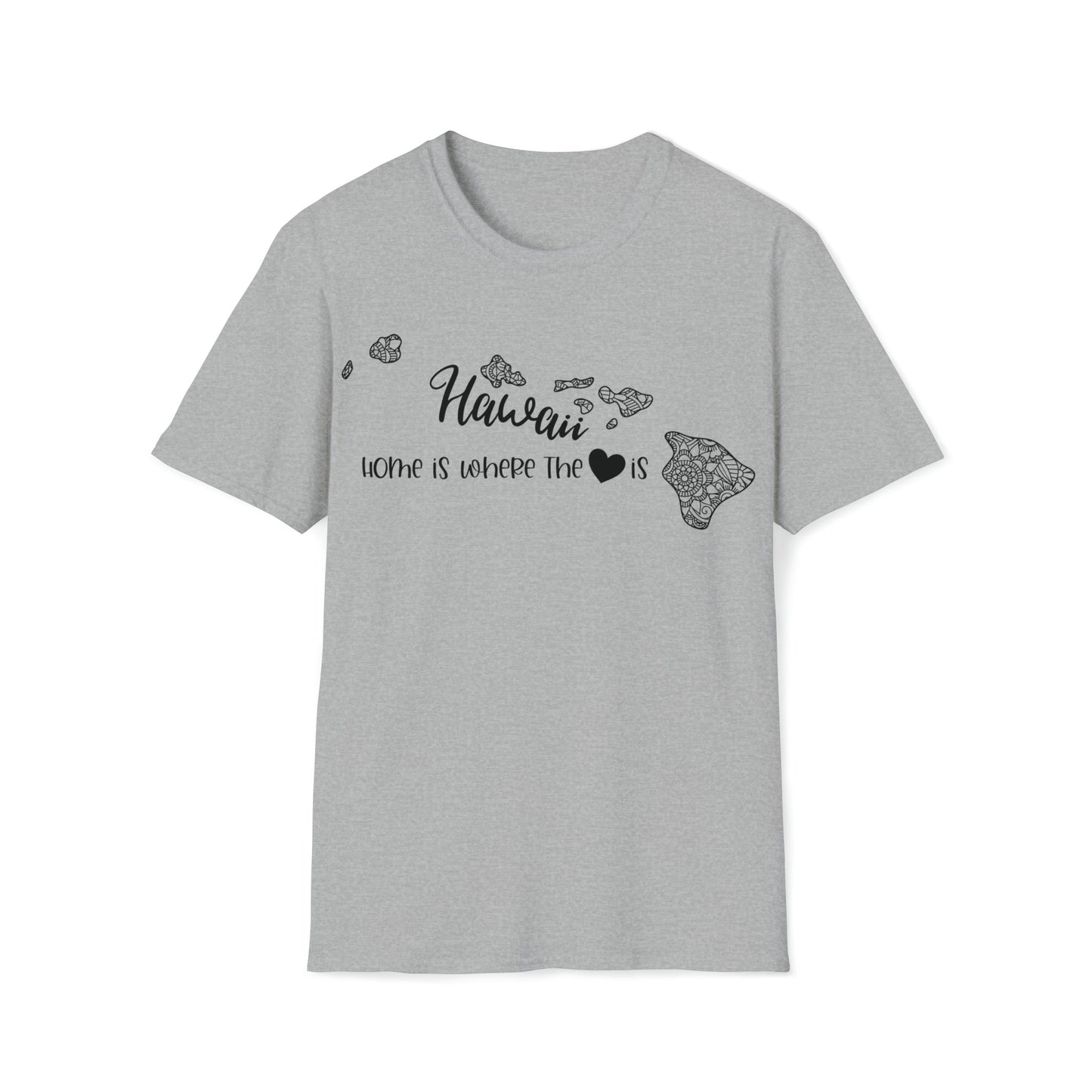 Hawaii is Where the Heart is T-Shirt - HMDesignStudioUS
