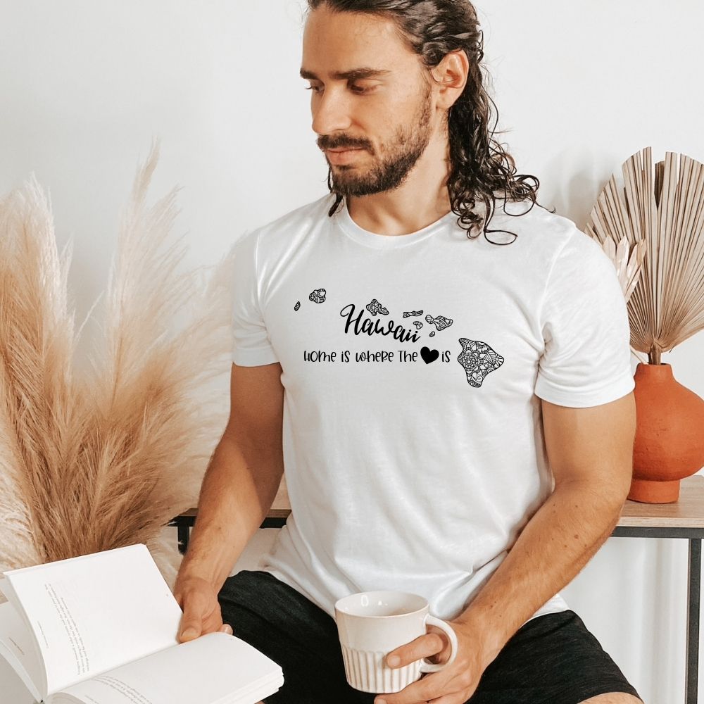 Hawaii is Where the Heart is T-Shirt - HMDesignStudioUS