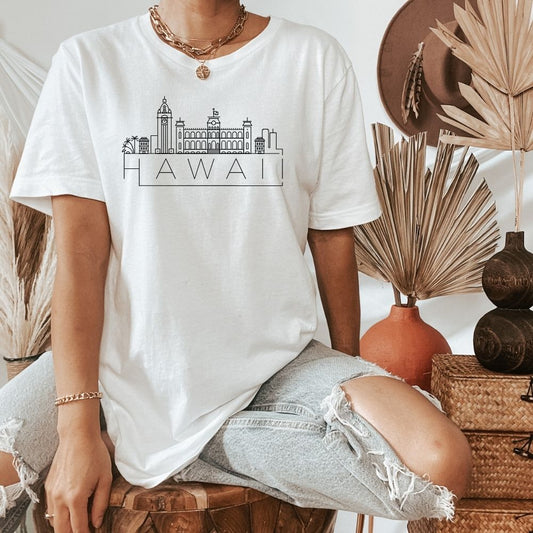 Hawaii Landmarks Shirt - HMDesignStudioUS