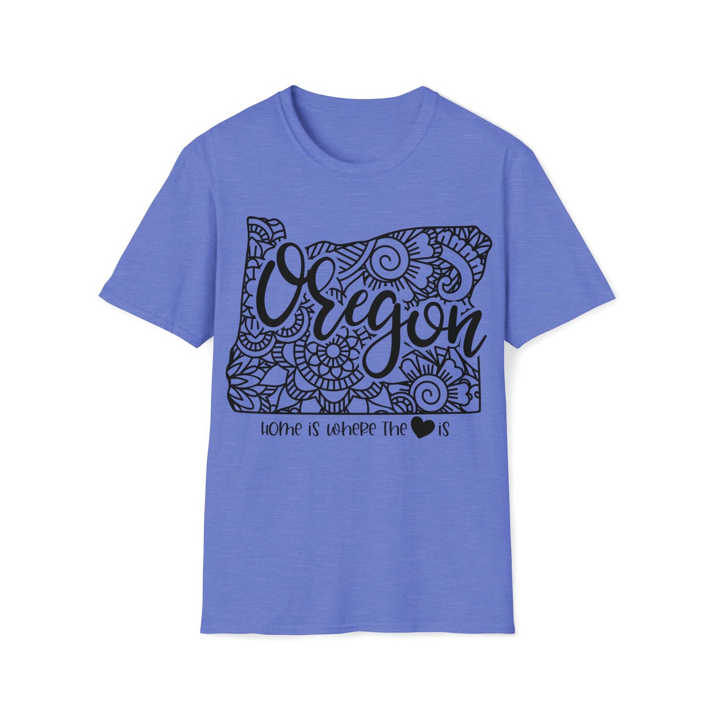 Home is Where the Heart is Oregano T-Shirt - HMDesignStudioUS