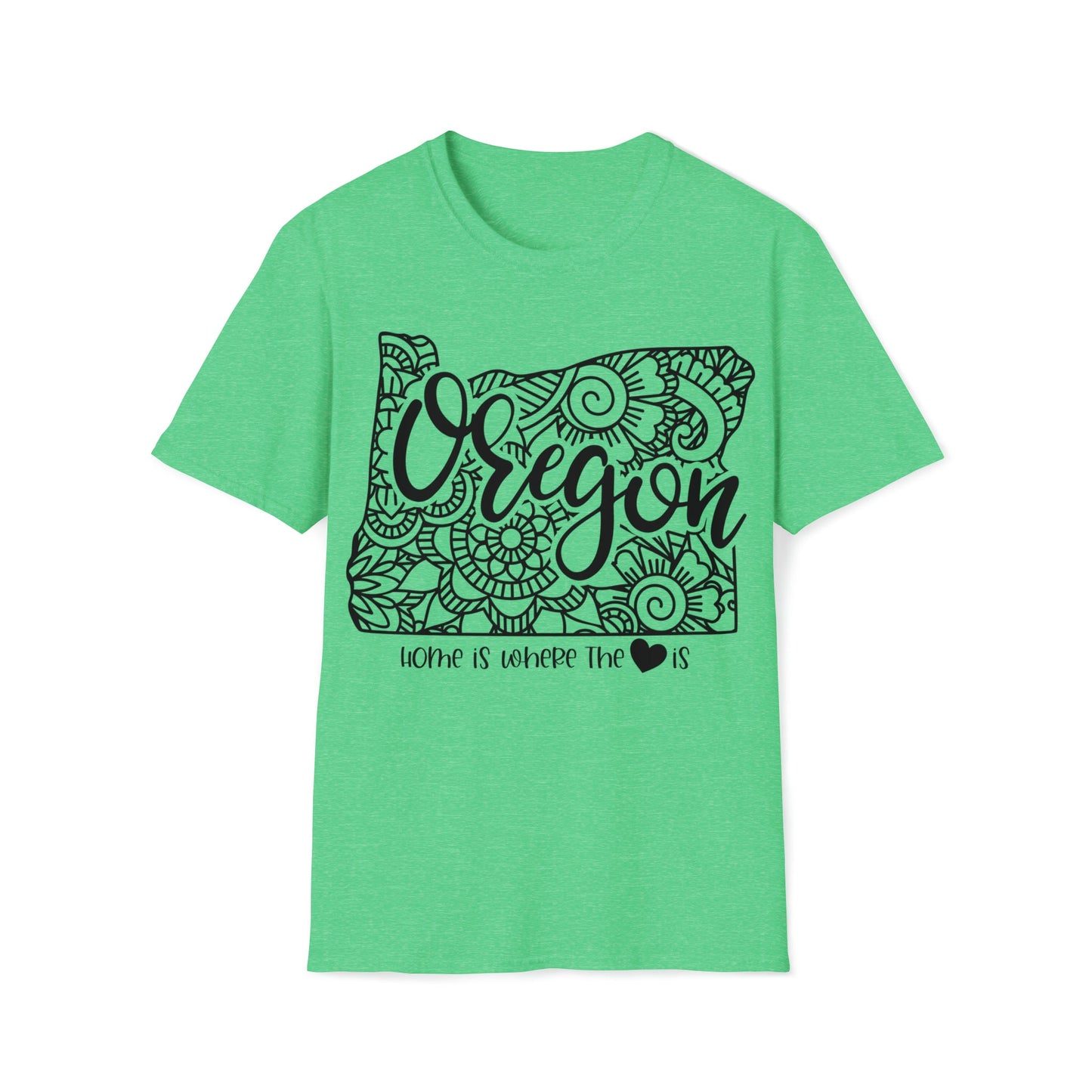 Home is Where the Heart is Oregano T-Shirt - HMDesignStudioUS