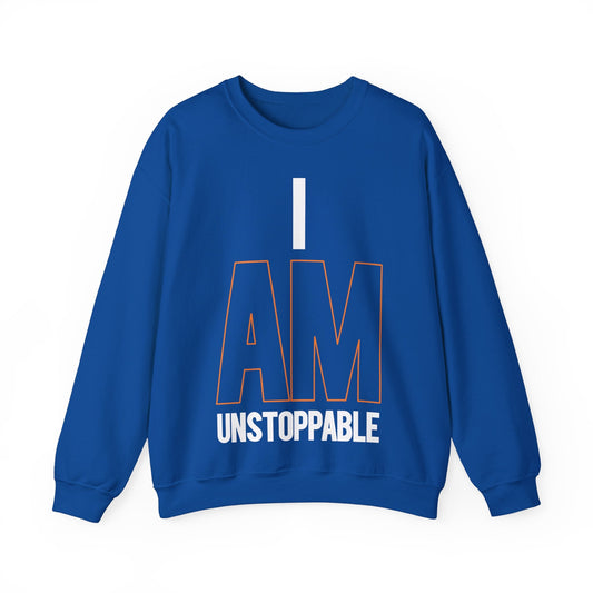 I am Unstoppable, Multiple Sclerosis Awareness Sweatshirt - HMDesignStudioUS