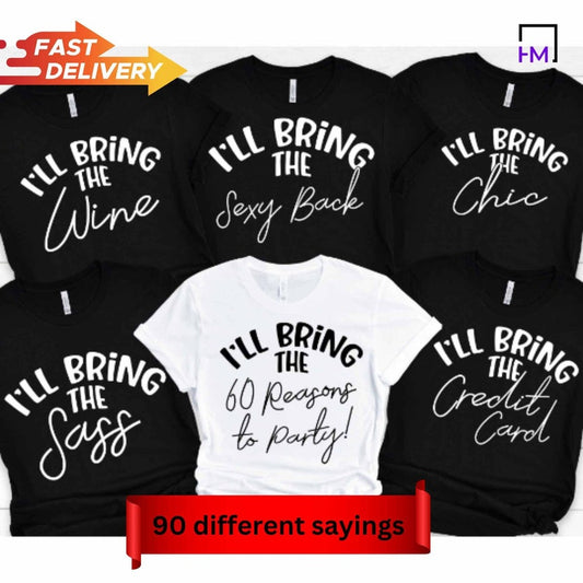 Funny 60th Birthday Party Shirts for Families