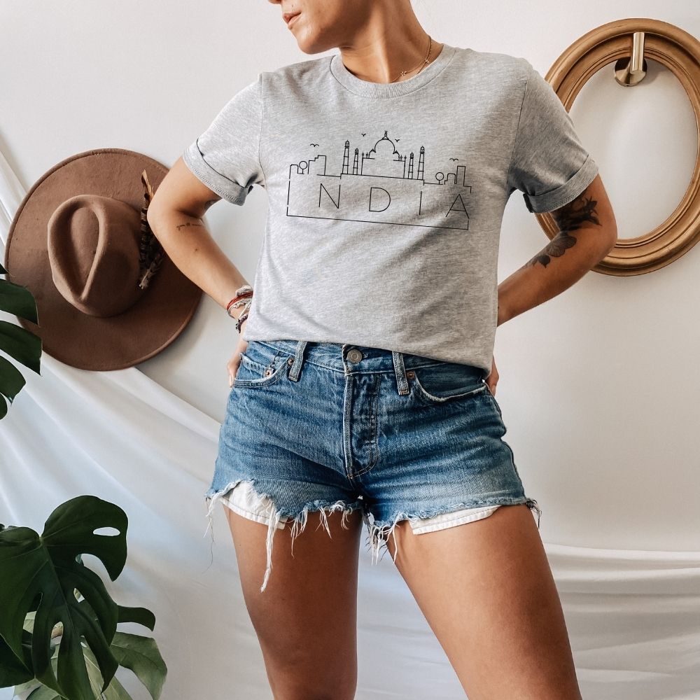 India Landmarks Shirt - HMDesignStudioUS