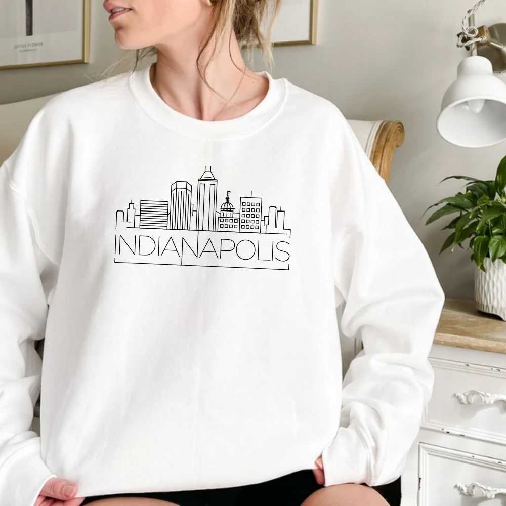 Indianapolis Skyline Shirt - HMDesignStudioUS