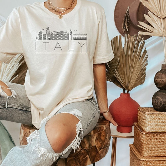 Italy Landmarks Shirt - HMDesignStudioUS