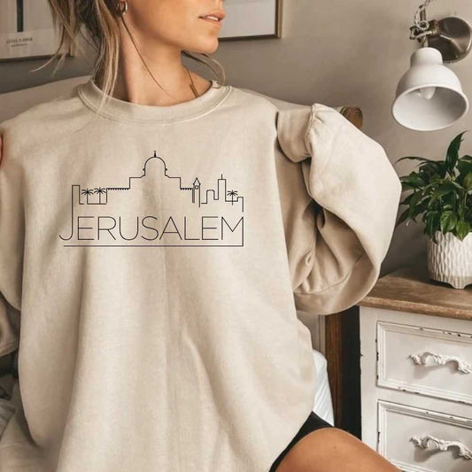 Jerusalem Landmarks Shirt - HMDesignStudioUS