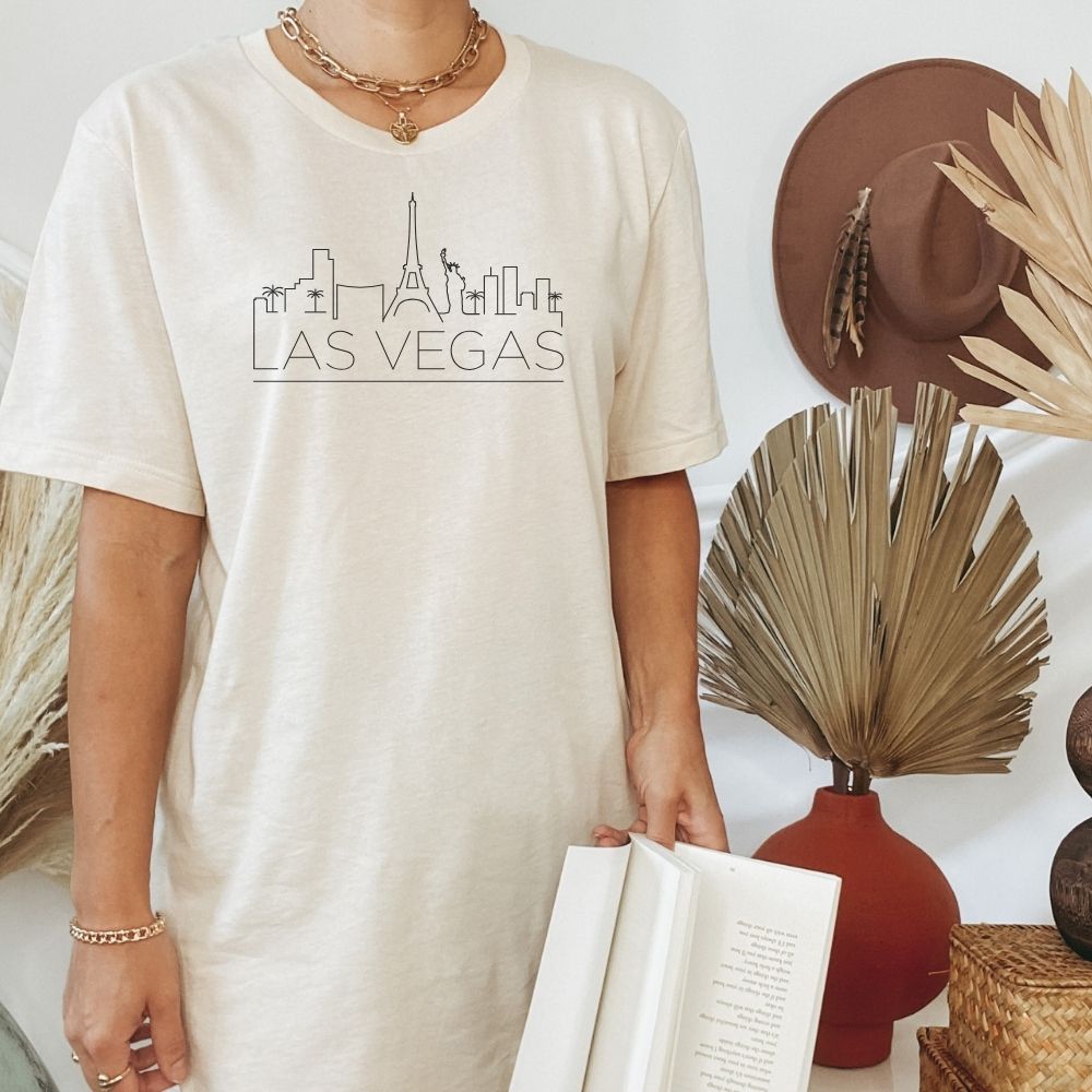 Las Vegas Skyline Shirt - HMDesignStudioUS