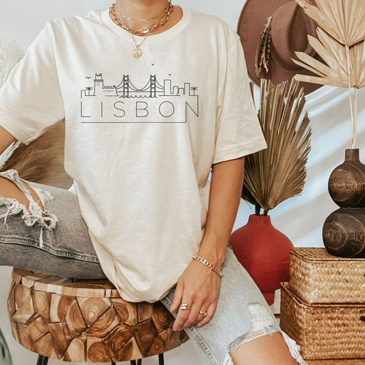 Lisbon Landmark Shirt - HMDesignStudioUS