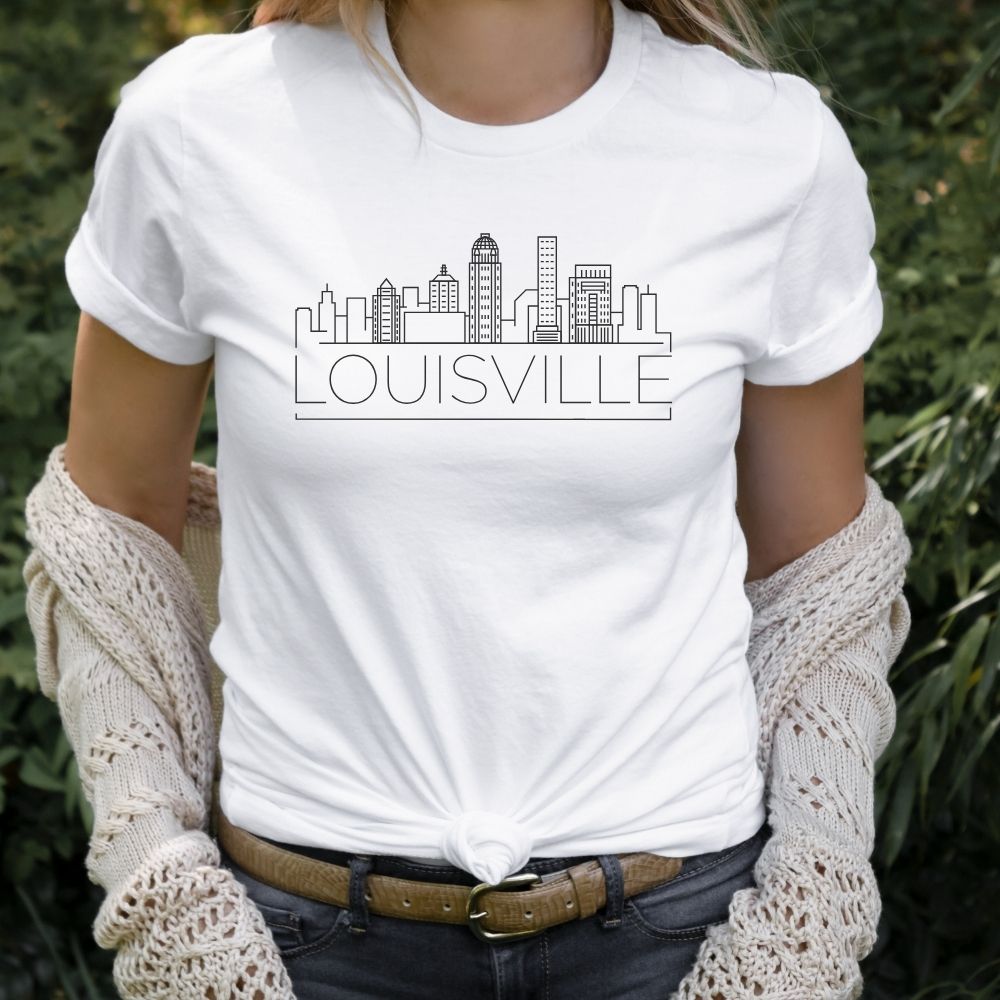 Louisville Skyline Shirt - HMDesignStudioUS