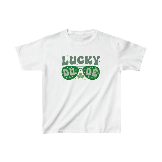 Lucky Dude St. Patrick's Day Kids Tee - HMDesignStudioUS