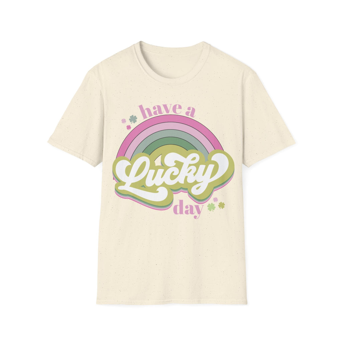 Lucky Rainbow Patty's Day Retro T-Shirt - HMDesignStudioUS