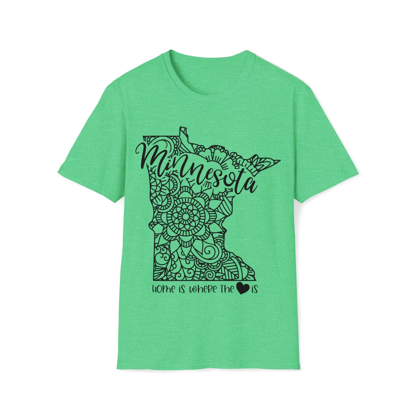 Minnesota is Where the Heart is T-Shirt - HMDesignStudioUS