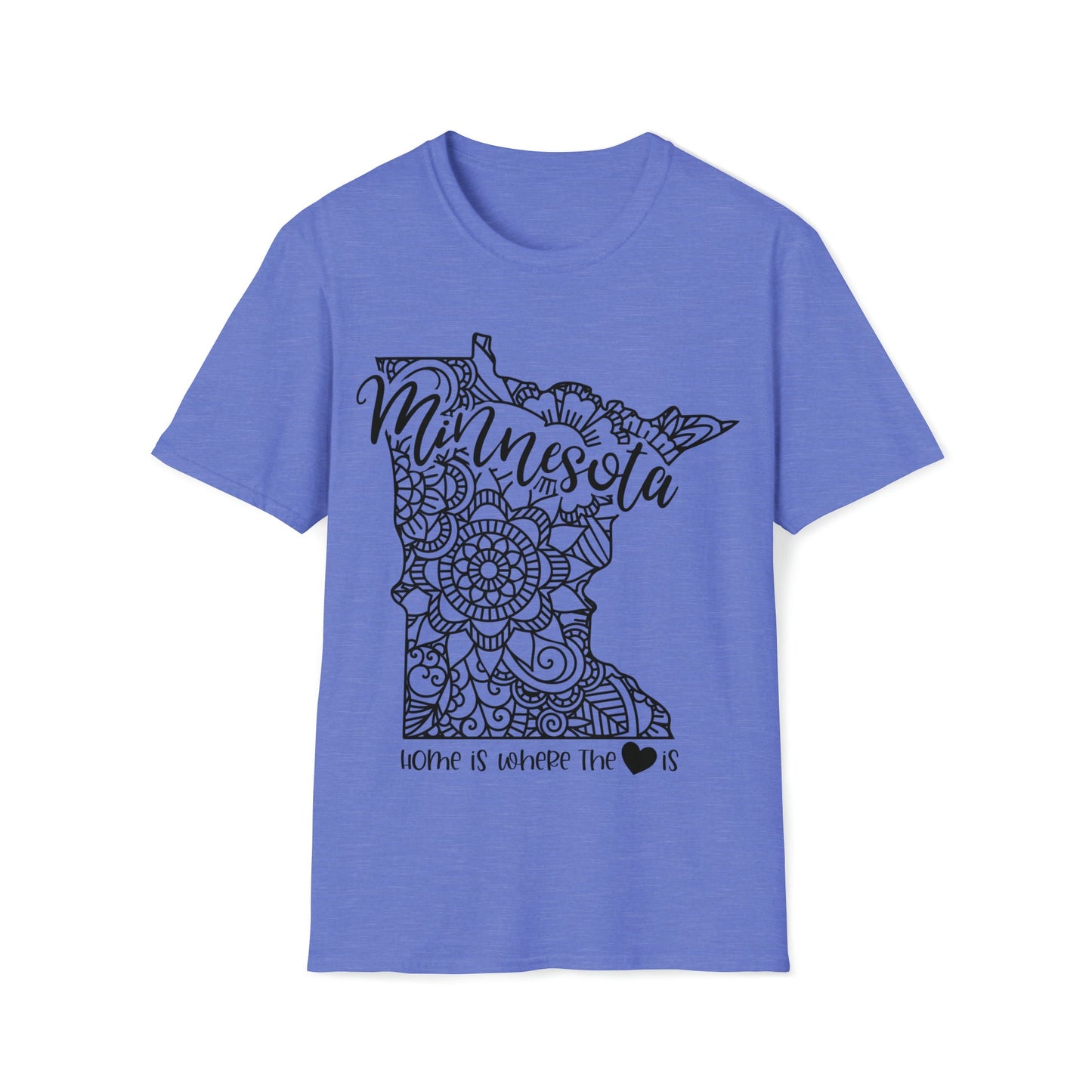 Minnesota is Where the Heart is T-Shirt - HMDesignStudioUS
