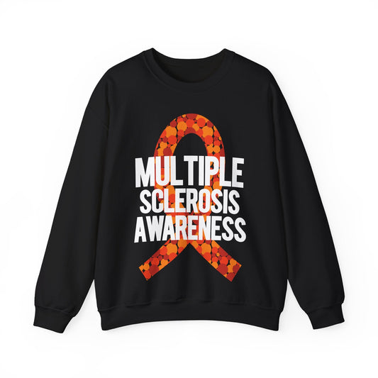 MS Warrior, Multiple Sclerosis Awareness Sweatshirt - HMDesignStudioUS